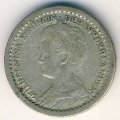 Нидерланды 10 центов 1918 год