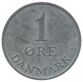 Дания 1 эре 1970 год - Король Фредерик IX