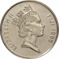 Фиджи 5 центов 1995 год - 50 лет ФАО