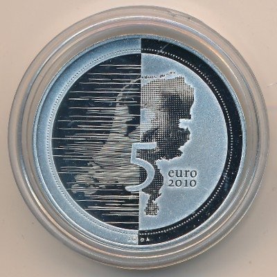 Нидерланды 5 евро 2010 год