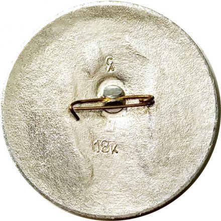 Значок Петродворец. Фонтан-Самсон, большой