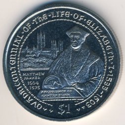 Виргинские острова 1 доллар 2003 год