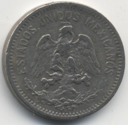 Мексика 5 сентаво 1909 год