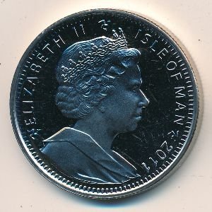 Остров Мэн 1 крона 2011 год - Турецкие ангоры