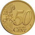 Финляндия 50 евроцентов 2005 год - Герб Финляндии aUNC
