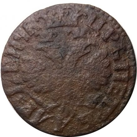 Денга 1704 год (Повелитель) Пётр I (1699 - 1725) - VF