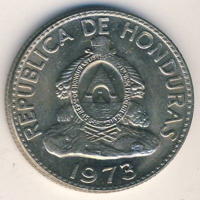 Гондурас 50 сентаво 1973 год