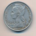 Реюньон 5 франков 1955 год