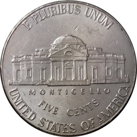 США 5 центов 2010 год (P)