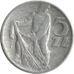 Польша 5 злотых 1959 год