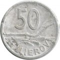Словакия 50 геллеров 1943 год - F