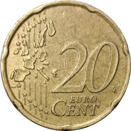 Германия 20 евроцентов 2003 год (G)