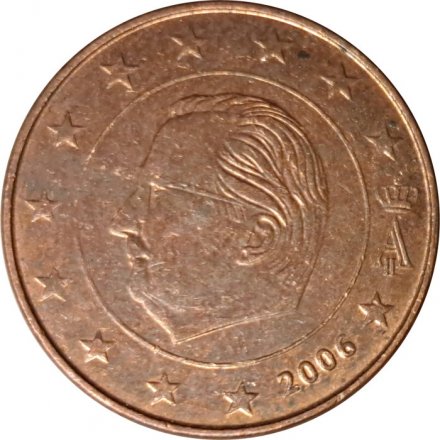 Бельгия 5 евроцентов 2006 год