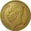 Румыния 20 леев 1930 год - Портрет Кароля II (KN)