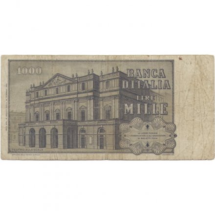 Италия 1000 лир 1979 год - Джузеппе Верди - VG