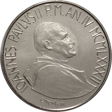 Ватикан 100 лир 1982 год - Семья