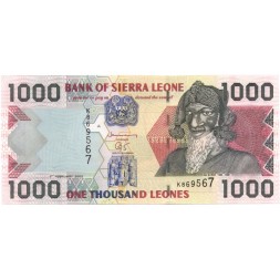 Сьерра-Леоне 1000 леоне 2002 год - Бай Бурех. Антенна UNC