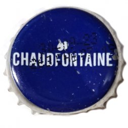 Пробка Бельгия - Chaudfontaine (синяя)