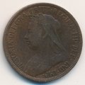 Великобритания 1/2 пенни 1895 год