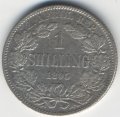 ЮАР 1 шиллинг 1895 год