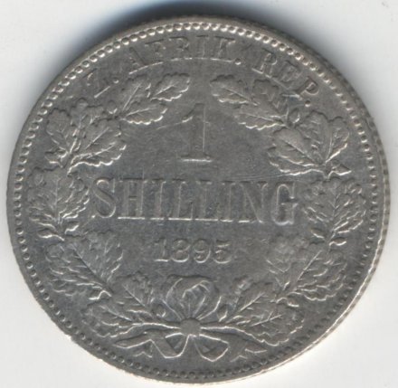 ЮАР 1 шиллинг 1895 год