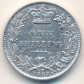 Великобритания 1 шиллинг 1883 год