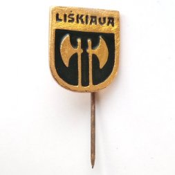 Значок-иголка Лишкява (Liskiava). Литва