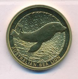 Австралия 1 доллар 2008 год - Морской котик