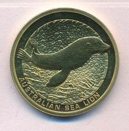 Австралия 1 доллар 2008 год - Морской котик