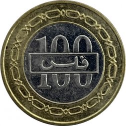 Бахрейн 100 филсов 2000 год