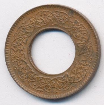 Британская Индия 1 пайса 1947 год