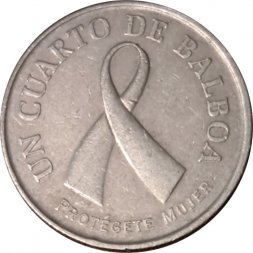 Панама 1/4 бальбоа 2008 год - Борьба с раком молочной железы