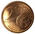 Италия 2 евроцента 2016 год