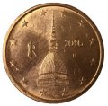 Италия 2 евроцента 2016 год