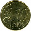 Франция 10 евроцентов 2007 год