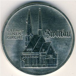 ГДР 5 марок 1989 год