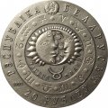 Беларусь 20 рублей 2009 год - Знаки зодиака. Телец