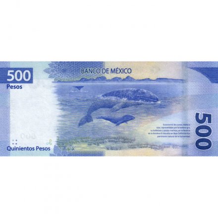 Мексика 500 песо 2022 год (06.06.2022) - UNC