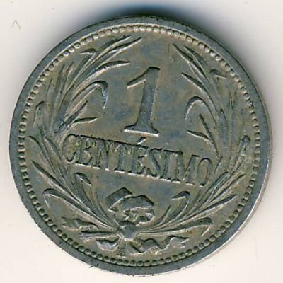Уругвай 1 чентезимо 1901 год