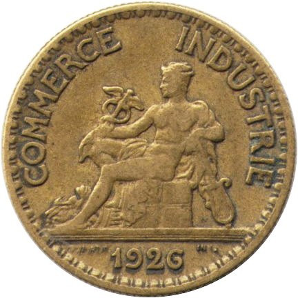 Франция 50 сантимов 1926 год
