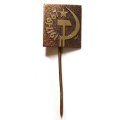 Значок-иголка 50 лет Октября 1917-1967, тяжелый
