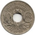 Франция 10 сантимов 1926 год