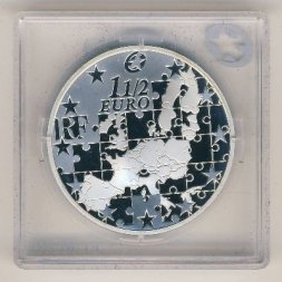 Франция 1,5 евро 2004 год