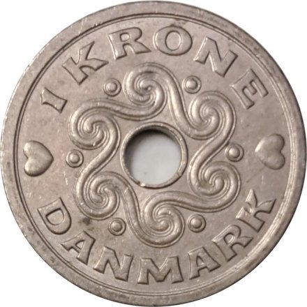 Дания 1 крона 1994 год