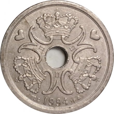 Дания 1 крона 1994 год