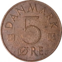 Дания 5 эре 1979 год