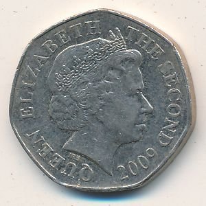 Джерси 20 пенсов 2009 год