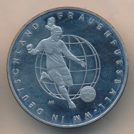 Германия 10 евро 2011 год - Чемпионат мира по женскому футболу