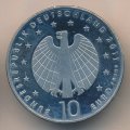 Германия 10 евро 2011 год - Чемпионат мира по женскому футболу