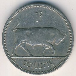 Ирландия 1 шиллинг 1959 год